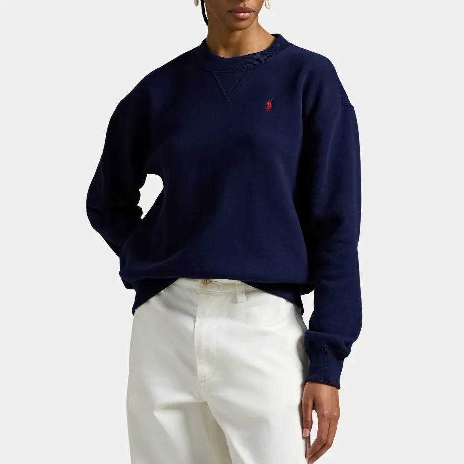 naisten collegepaita Fleece Crewneck,>Polo Ralph Lauren New