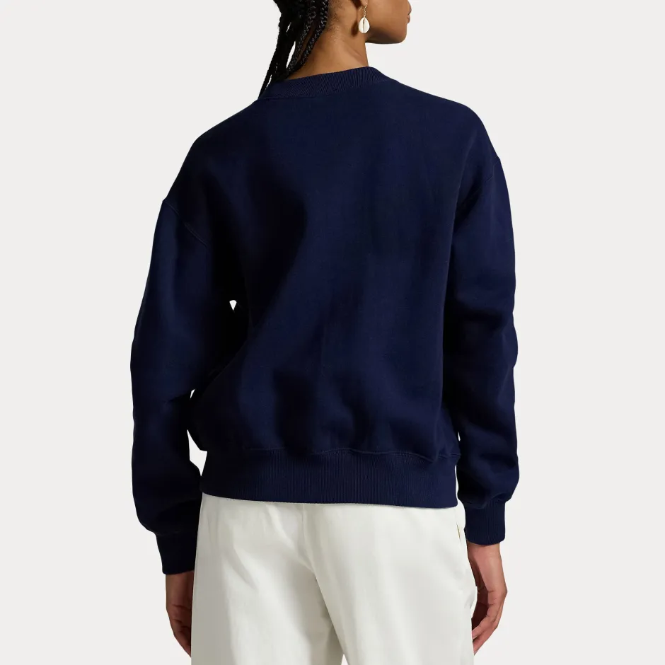 naisten collegepaita Fleece Crewneck,>Polo Ralph Lauren New