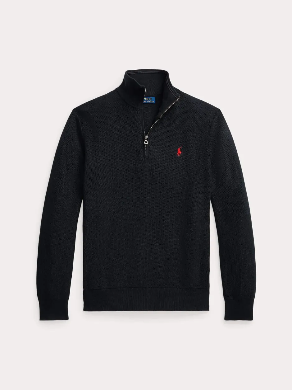 puolivetoketjullinen neule, POLO HALF ZIP>Polo Ralph Lauren