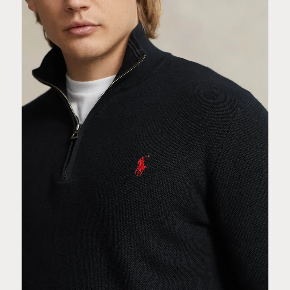 puolivetoketjullinen neule, POLO HALF ZIP>Polo Ralph Lauren