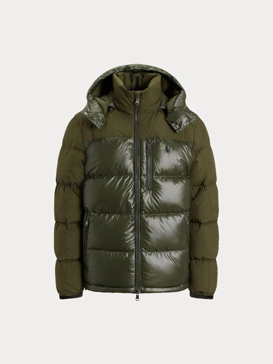 The Gorham Two-Tone Down Jacket,>Polo Ralph Lauren