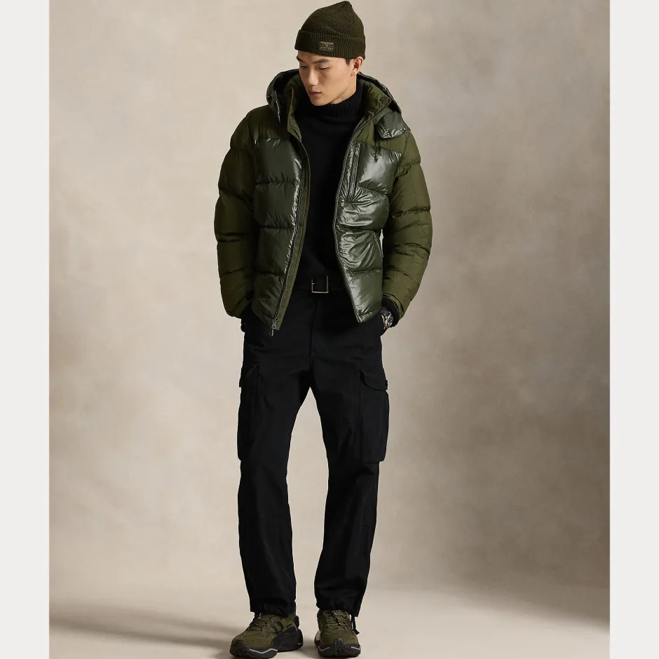 The Gorham Two-Tone Down Jacket,>Polo Ralph Lauren