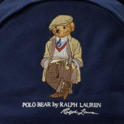 Unisex reppy Polo bear Canvas Backbag,><noscript><img width=