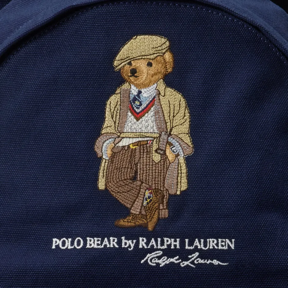 Unisex reppy Polo bear Canvas Backbag,>Polo Ralph Lauren Online
