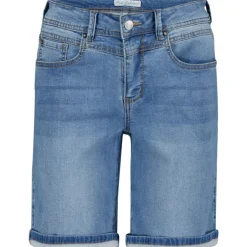 Naisten Housut, RELAX SHORT JOG STONE USED Indigo>Red Button Sale