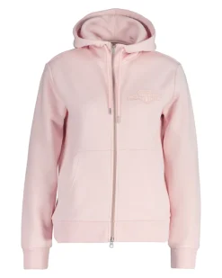 REG TONAL SHIELD ZIP HOODIE>Gant New