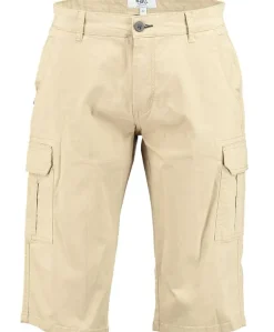 miesten cargoshortsit, STRECH TWILL CARGO CAPRI>Salt Hot