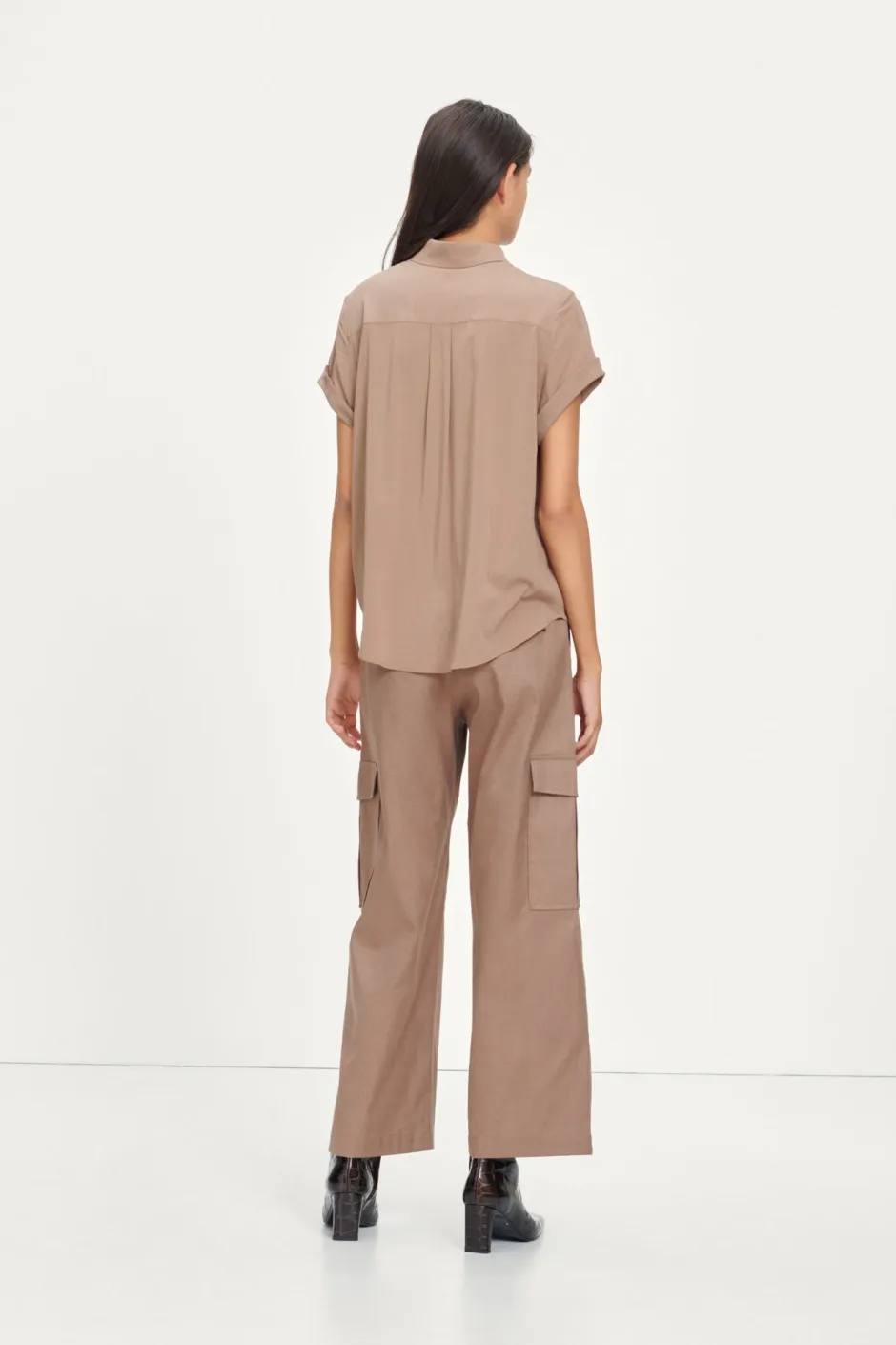 Samsoe and Samsoe, Naisten Lyhythihainen Kauluspaita, Majan Ss Shirt 9942>Samsoe Samsoe Hot