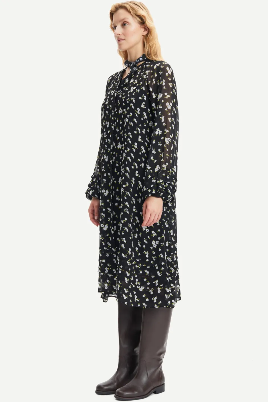 Samsoe and Samsoe Naisten Mekko, Elma shirt dress aop 9695>Samsoe Samsoe Sale