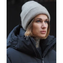 pipo, SAANA UNISEX DOUBLE BEANIE Vaaleanharmaa>Sauso Sale