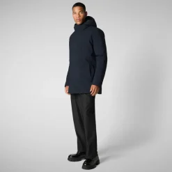 Miesten Parkatakki, SESLE W/DET ACHABLE HOODLIST>Save The Duck Clearance