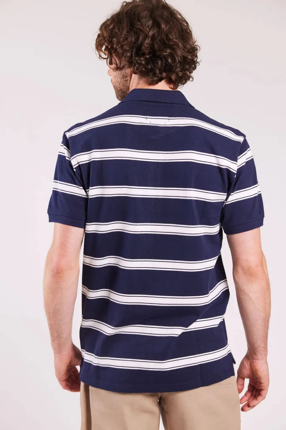 miesten pikeepaita, MILO STRIPED PIQUE NOS>Sebago New