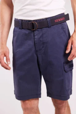 miesten shortsit, OUTWASHED POCKET SHORTS>Sebago Online