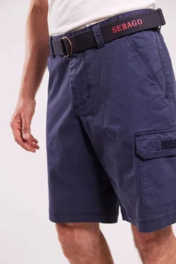 miesten shortsit, OUTWASHED POCKET SHORTS>Sebago Online