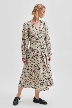 mekko, GUARA WRAP DRESS>Second Female New