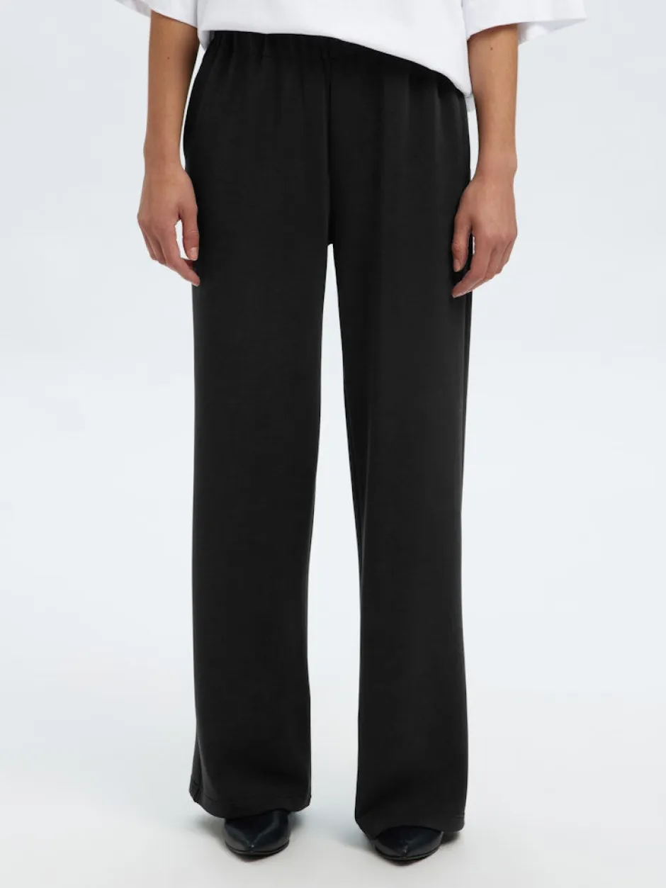 K-SLFTENNY RELAXED PANTS, musta>Selected Femme Hot