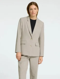 Naisten Bleiseri, AD-SLFRITA LS CLASSIC BLAZER MEL NOOS>Selected Femme Clearance