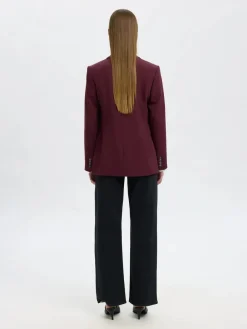 Naisten Bleiseri, AD-SLFRITA LS CLASSIC BLAZER MEL NOOS>Selected Femme Sale