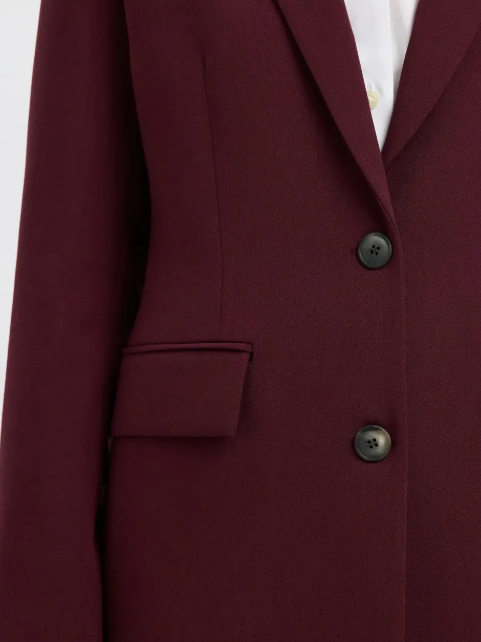 Naisten Bleiseri, AD-SLFRITA LS CLASSIC BLAZER MEL NOOS>Selected Femme Sale