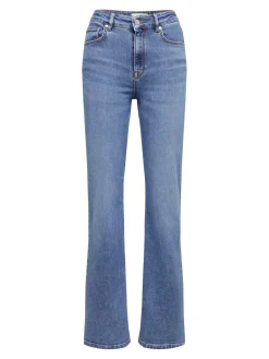 Naisten Farkut Tone Hw Mid Blue Bootcut Noos>Selected Femme Discount