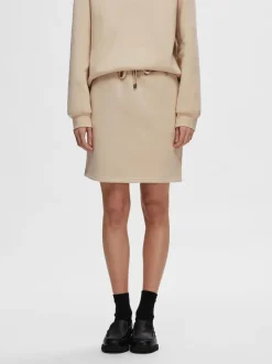 naisten hame, SLFLISA HANKIE MW SHORT SKIRT>Selected Femme New