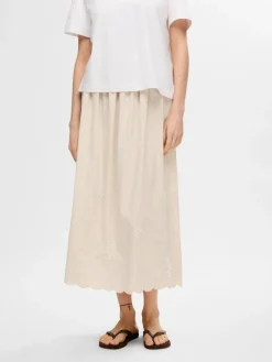 naisten hame, SLFMELLI HW ANKLE SKIRT><noscript><img width=