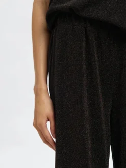 naisten housut SLFANJA HW RELAXED PANTS,><noscript><img width=