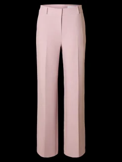 naisten housut AD-SLFRITA MW Wide Pant Mel, vaaleanpunainen><noscript><img width=