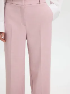 naisten housut AD-SLFRITA MW Wide Pant Mel, vaaleanpunainen><noscript><img width=