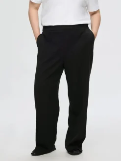 Naisten Housut, SLFEMMA-TARA MW WIDE PANT>Selected Femme