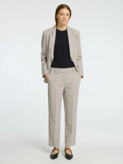 Naisten Housut, SLFRITA-RIA MW CROP PANT MEL NOOS><noscript><img width=