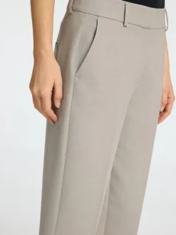 Naisten Housut, SLFRITA-RIA MW CROP PANT MEL NOOS><noscript><img width=