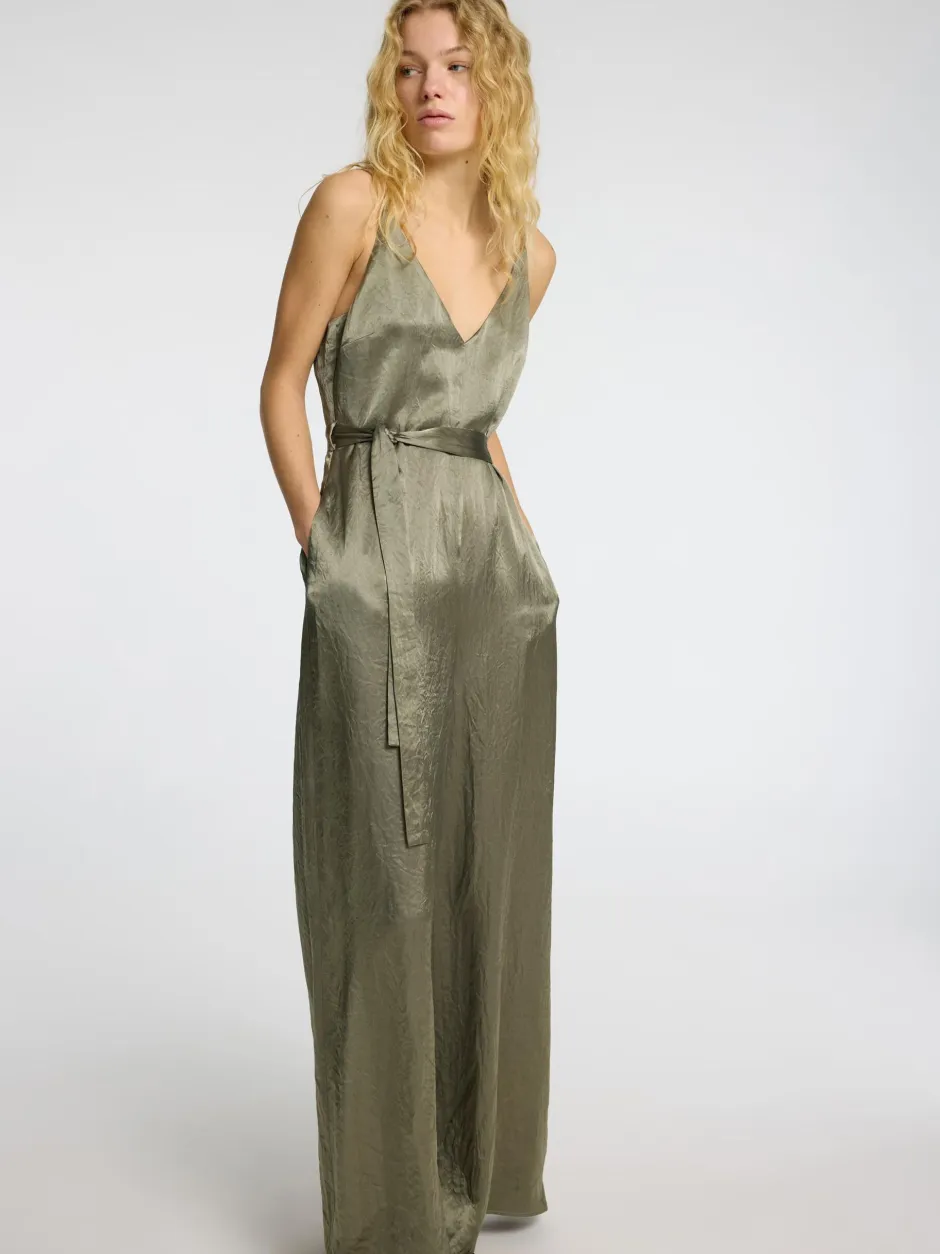 naisten jumpsuit, SLFSELENE SL WIDE LEG>Selected Femme Hot