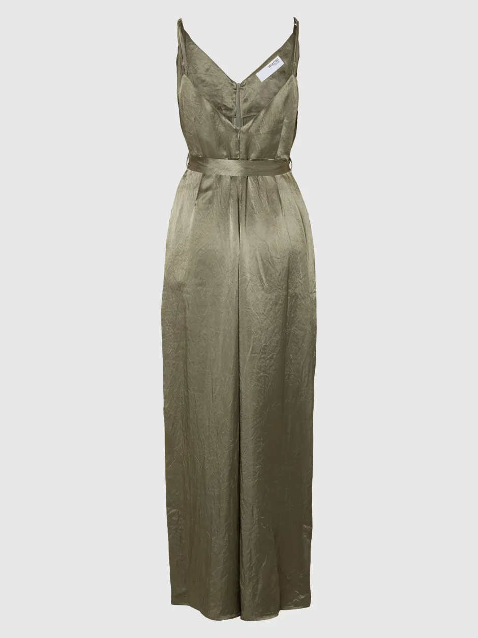 naisten jumpsuit, SLFSELENE SL WIDE LEG>Selected Femme Hot