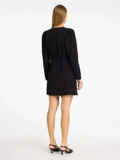 Naisten Mekko, SHORT RUFFLE DRESS>Selected Femme