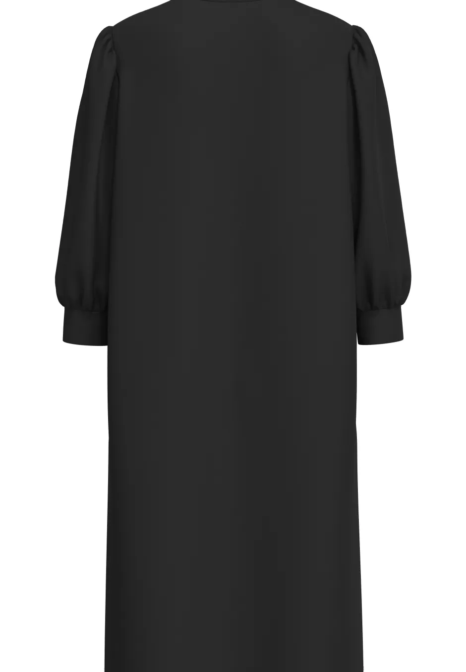 naisten mekko SLFTENNY 3/4 SHORT SWEAT DRESS NOOS, musta>Selected Femme Hot