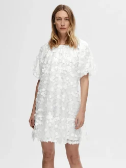 Naisten Mekko SLFALBERTA 2/4 DRESS>Selected Femme Hot