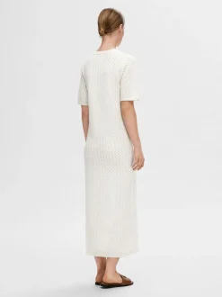 naisten midimekko, SLFHELENA 2/4 KNIT DRESS>Selected Femme Discount
