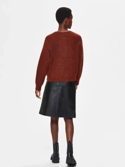 , Naisten Neuletakki, Lulu LS Knit Short Cardigan>Selected Femme Sale