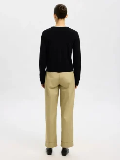 Naisten Neuletakki, SLFThea LS Knit Merino Cardigan Noos>Selected Femme Outlet