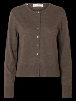 Naisten Neuletakki, SLFThea LS Knit Merino Cardigan Noos><noscript><img width=