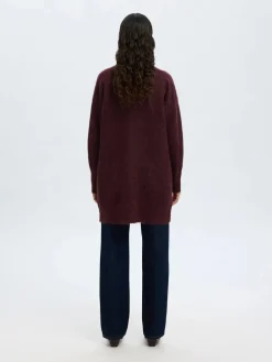 Naisten Neuletakki Lulu New Knit Long Cardigan>Selected Femme Sale