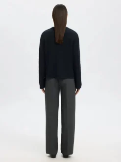 naisten neuletakki, SLFLULU NEW LS KNIT CARDIGAN>Selected Femme Sale