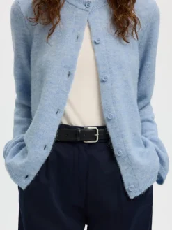 naisten neuletakki SLFLULU NEW LS KNIT CARDIGAN,><noscript><img width=