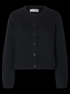 naisten neuletakki, SLFIVY LS KNIT O-NECK CARDIGAN NOOS><noscript><img width=