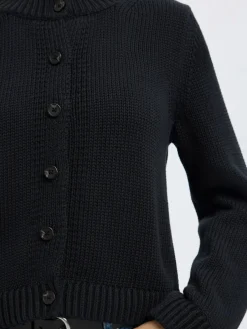 naisten neuletakki, SLFIVY LS KNIT O-NECK CARDIGAN NOOS><noscript><img width=