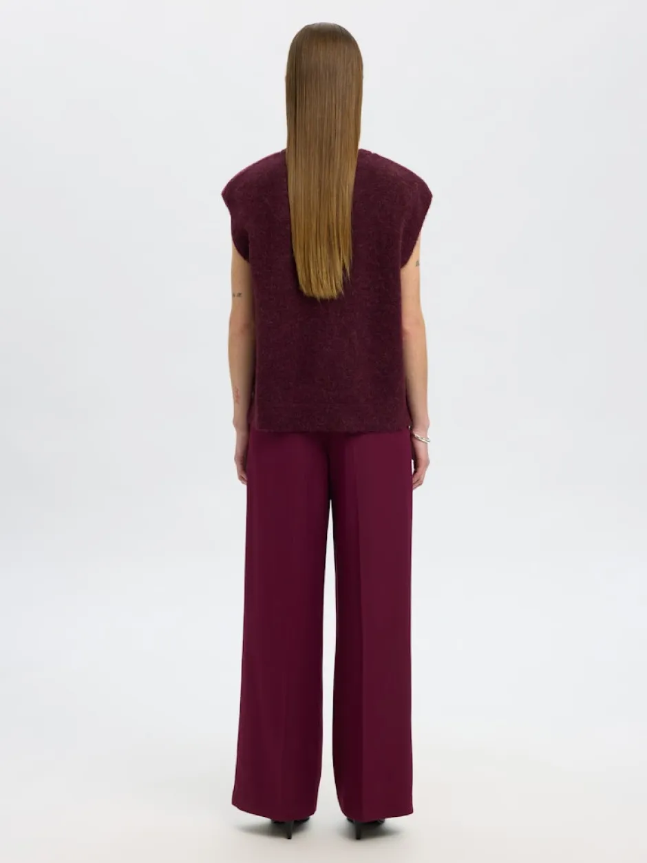 Naisten Neuleliivi, SLFLulu SL Knit Vest>Selected Femme Outlet