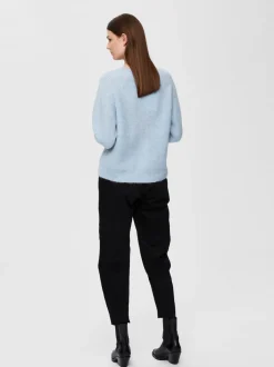 , Naisten Neuletakki, Lulu LS Knit Short Cardigan>Selected Femme Online