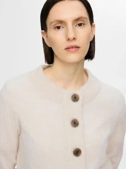 naisten neuletakki, SLFSIA RAS LS KNIT CARDIGAN><noscript><img width=