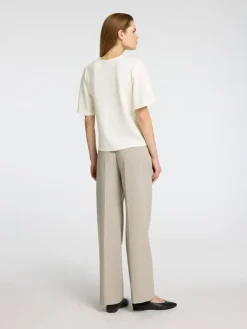 naisten paita, SLFTENNY SS V-NECK TOP>Selected Femme Online